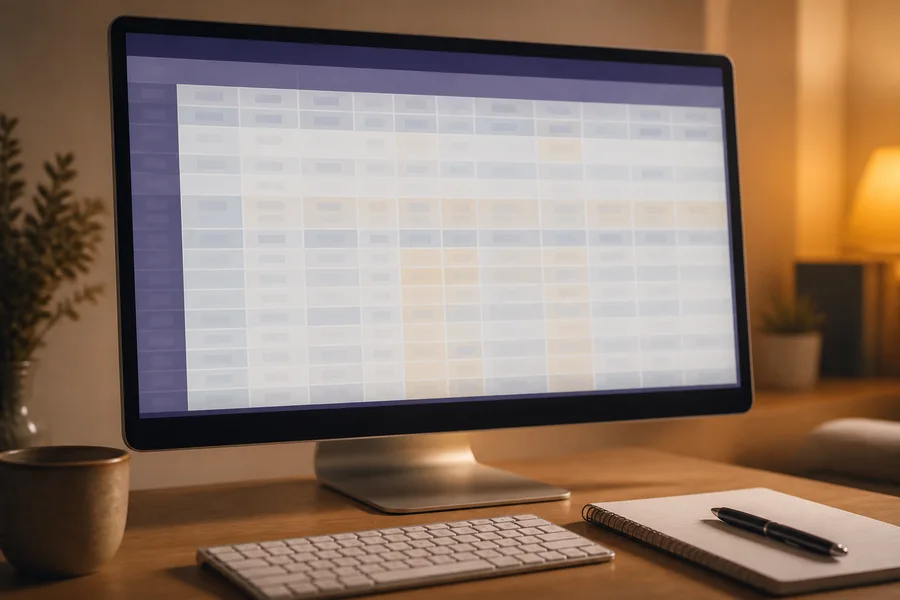 SPSS-Variablenansicht mit deklarierten nominalen Variablen und Wertelabels — Symbolbild für die Datenvorbereitung vor dem Chi-Quadrat-Test